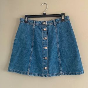 Denim skirt